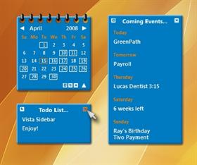 Vista Sidebar Blue