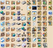 Brown XP Folders