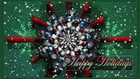 Floral Christmas 4K
