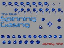 The Blue Spinning Gasing