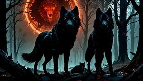 black wolfs
