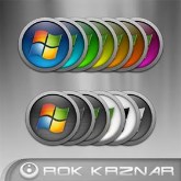 Vista Metal Start orb - Colour Pack