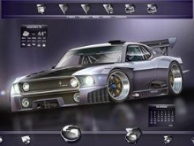 Purple Mustang Power!