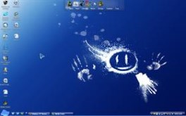 My blue desktop