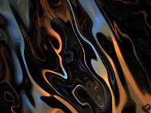 Luminescent Oil Spill (Orange.Blue)