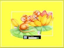 Mice on Flowers