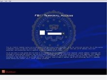 FBI Terminal Logon (widescreen)