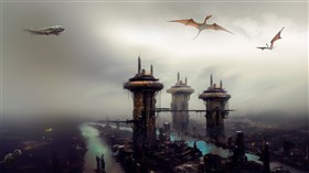 Gloomy day in Dystopia