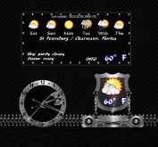 Armageddon weather and clock