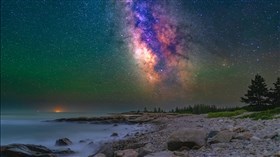 Rainbow Star Sky