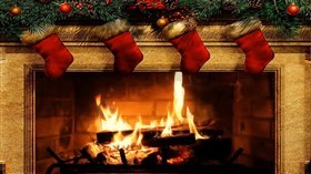 Christmas Fireplace vMC
