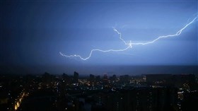 City Night Storm