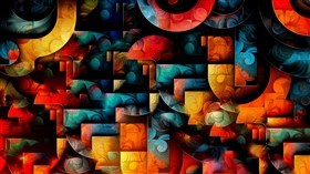 4K Abstract 7577