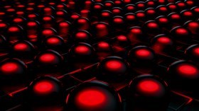4K Red Balls
