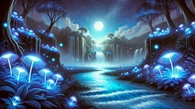 4K Waterfall Blues