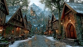 4K Medieval Winter