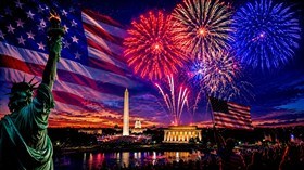 4K July 4th Fireworks