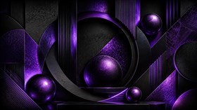 4K Black Purple