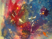 Watercolor abstract