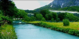 Berchtesgaden River Ache