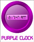 Purple Clock