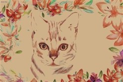Peaking through Flowers