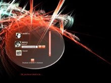 Red Flair Logon
